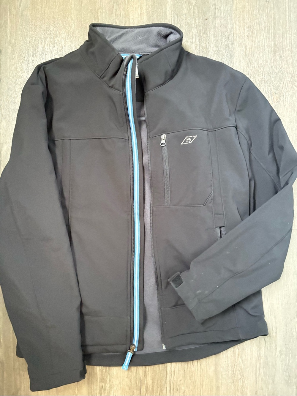 Southern Tide Black Jacket with Light Blue Trim